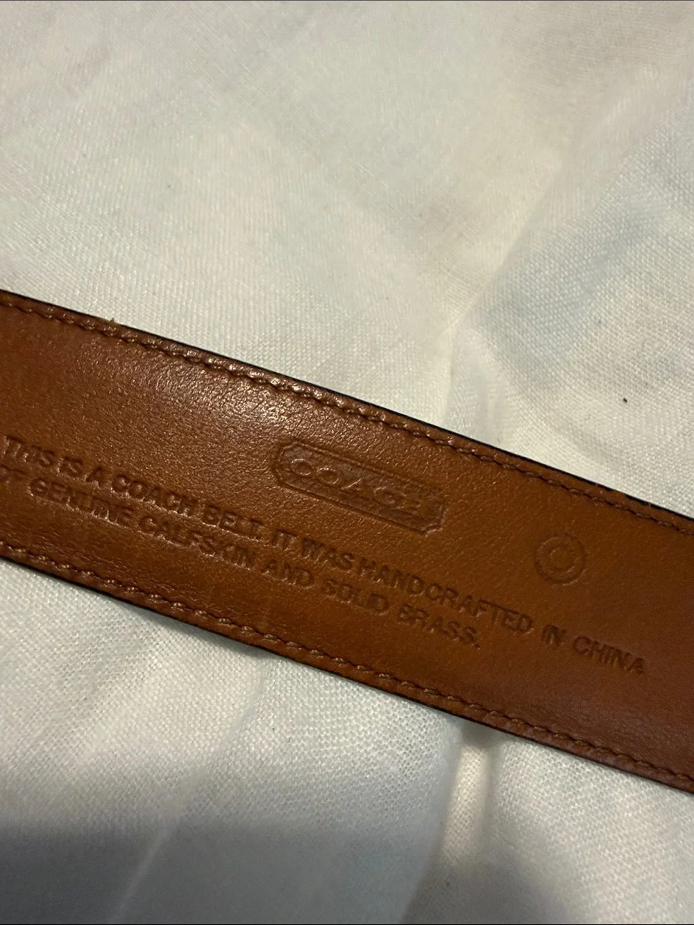 Coach classic leather